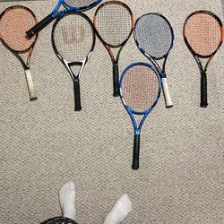 5 Used Tennis Rackets For Sale