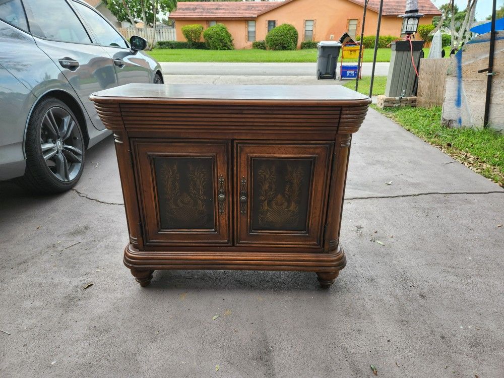Solid Wood Buffet Cabinet With Drawer read description for measurements 