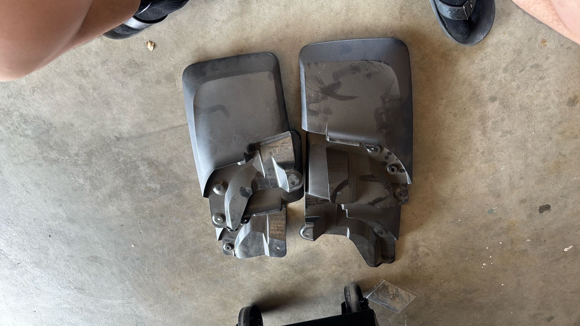 2023 Toyota Tacoma OEM Mud Flaps