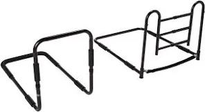 BED RAIL WITH SUPPORT BAR