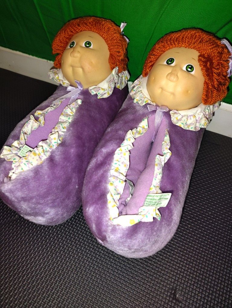 1984 Cabbage Patch Kid Slippers