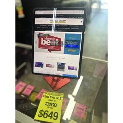 HUGE APPLE SALE! iPad Pro 12.9" (Gen 5) 128GB WiFi Only