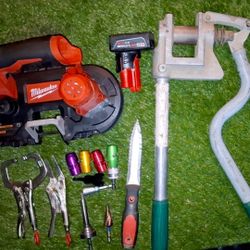 Milwaukee Bandsaw And Electrical Tools