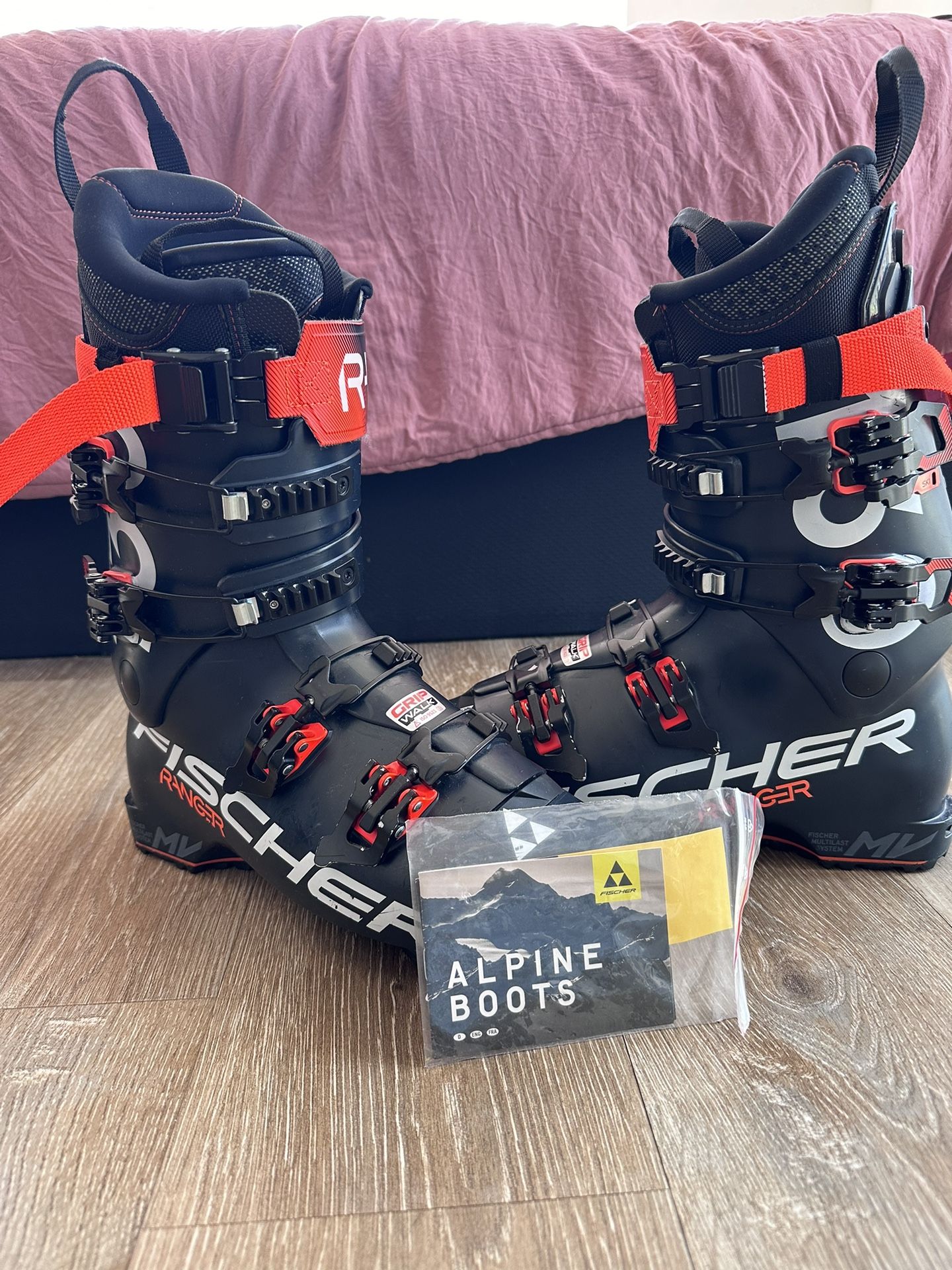 Fischer Ranger 130 2024 Alpine Touring Hybrid Ski Boots - Size 29/29.5
