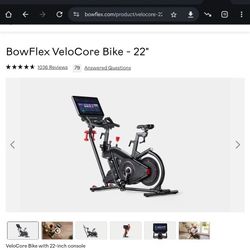 Bowlfex Bike