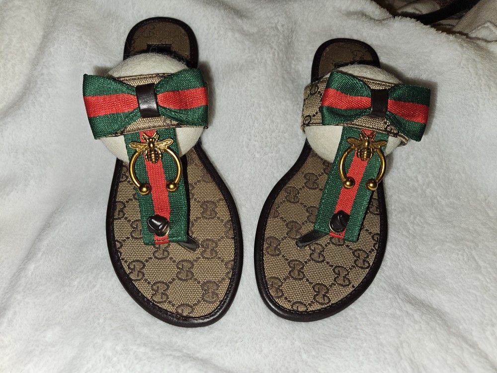GUCCI- Animalier Collective Sandals