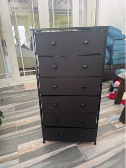 6-Drawer Fabric Dresser Storage Organizer – $45 OBO