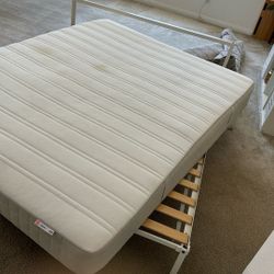 Queen Bed Mattress With Frame 