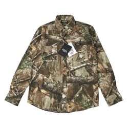 Von Dutch Originals Camo Button Down Shirt Mens Medium M Down Long Sleeve BNWT!