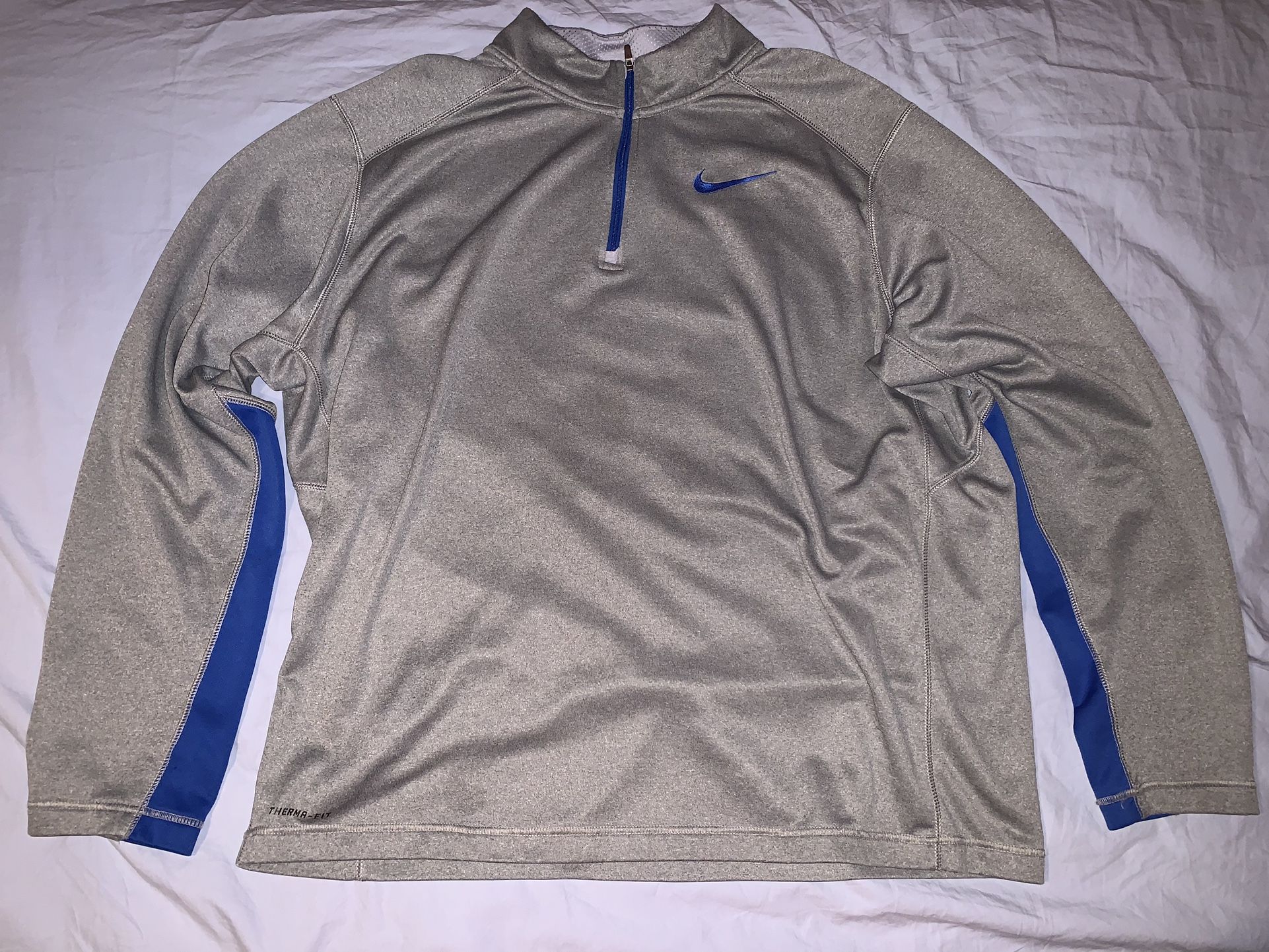 Nike Therma-Fit Gray Jacket; Men’s 2XL