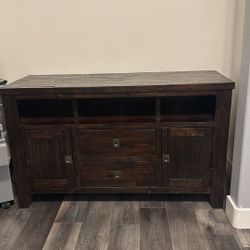 Tv Stand  Brown 