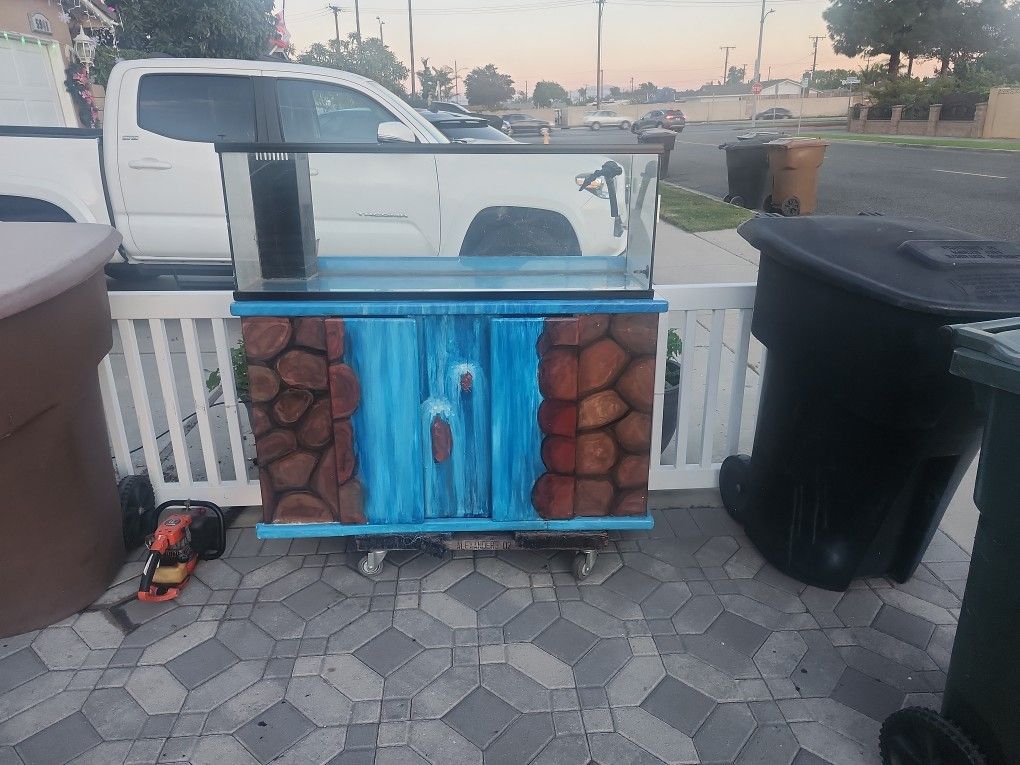 50 To 75 Gallon Aquarium With Stand