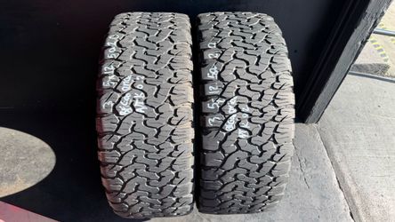 35x12.50R20 BF Goodrich K02 A/T Used Tire Pair $200 Free Mounting and Balancing