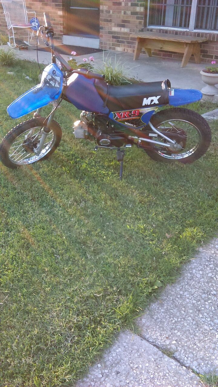 2004 Mx xr-9 100cc dirt bike