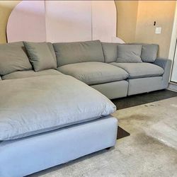 Brand New Grey Sectional Sofa 