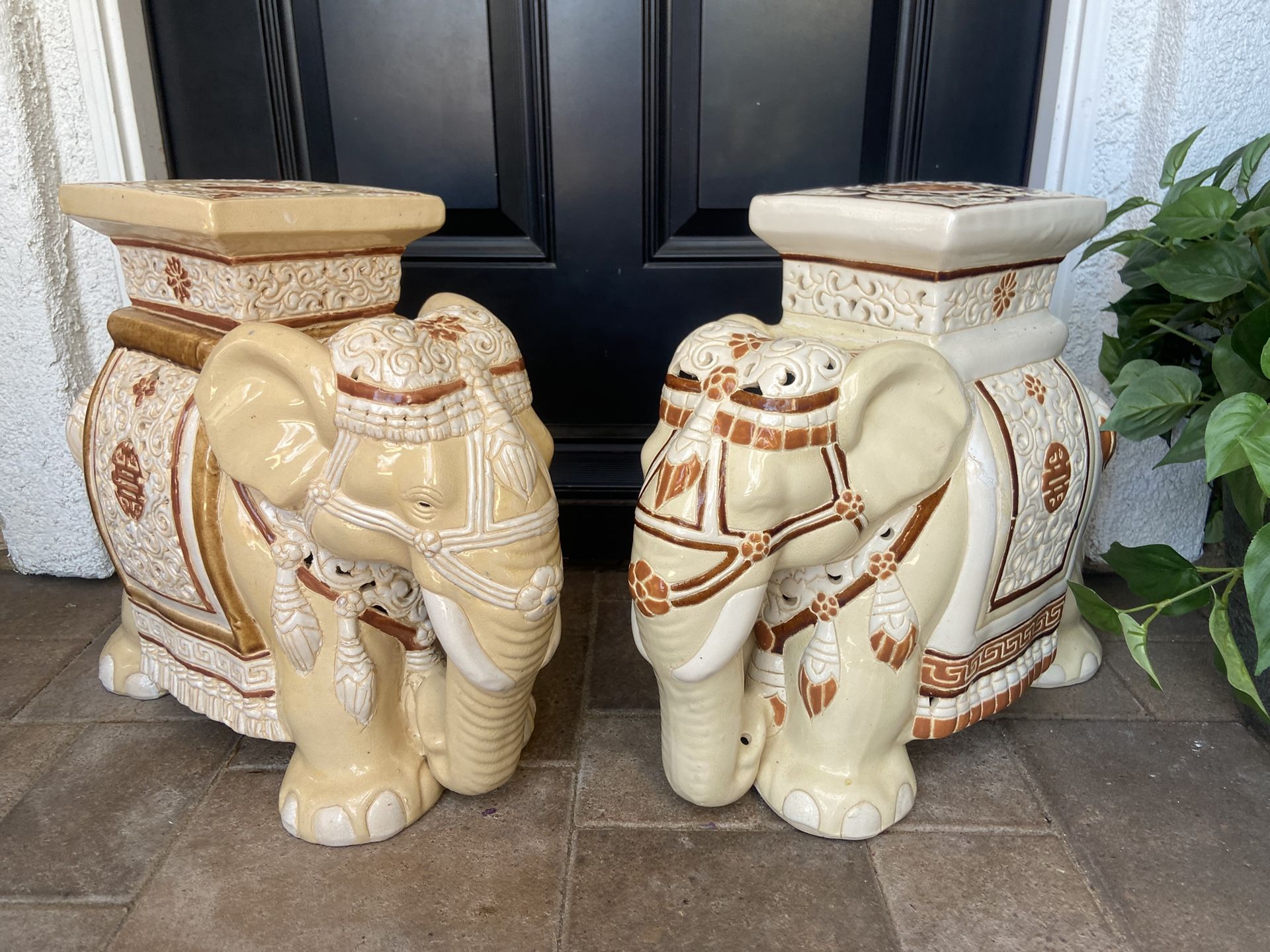Elephant Statues Vintage