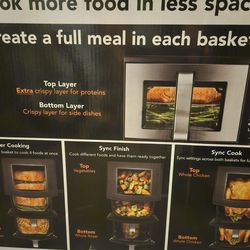 Dual basket Air fryer
