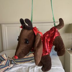 Girls Stuffed Dog Purse