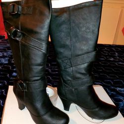 Black Heel Boots