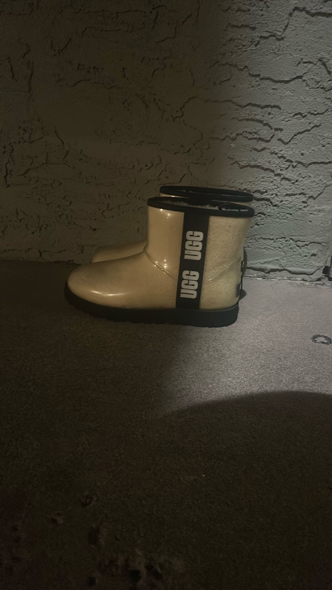 Womens Classic Clear Mini 'Natural Black'