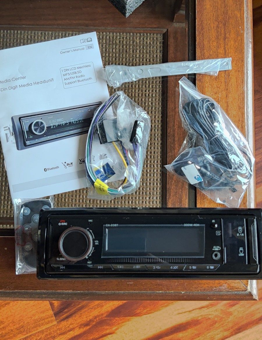 Car Stereo Single Din