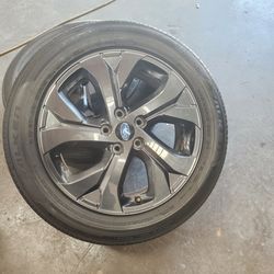 2020 Subaru Outback Onyx RIM And Tire