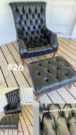 Chair with Ottoman