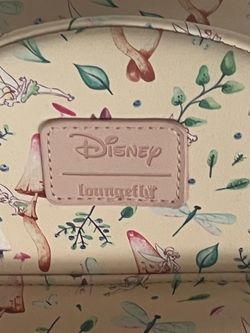 Loungefly Disney Peter Pan Tinker Bell Mushroom Mini Backpack