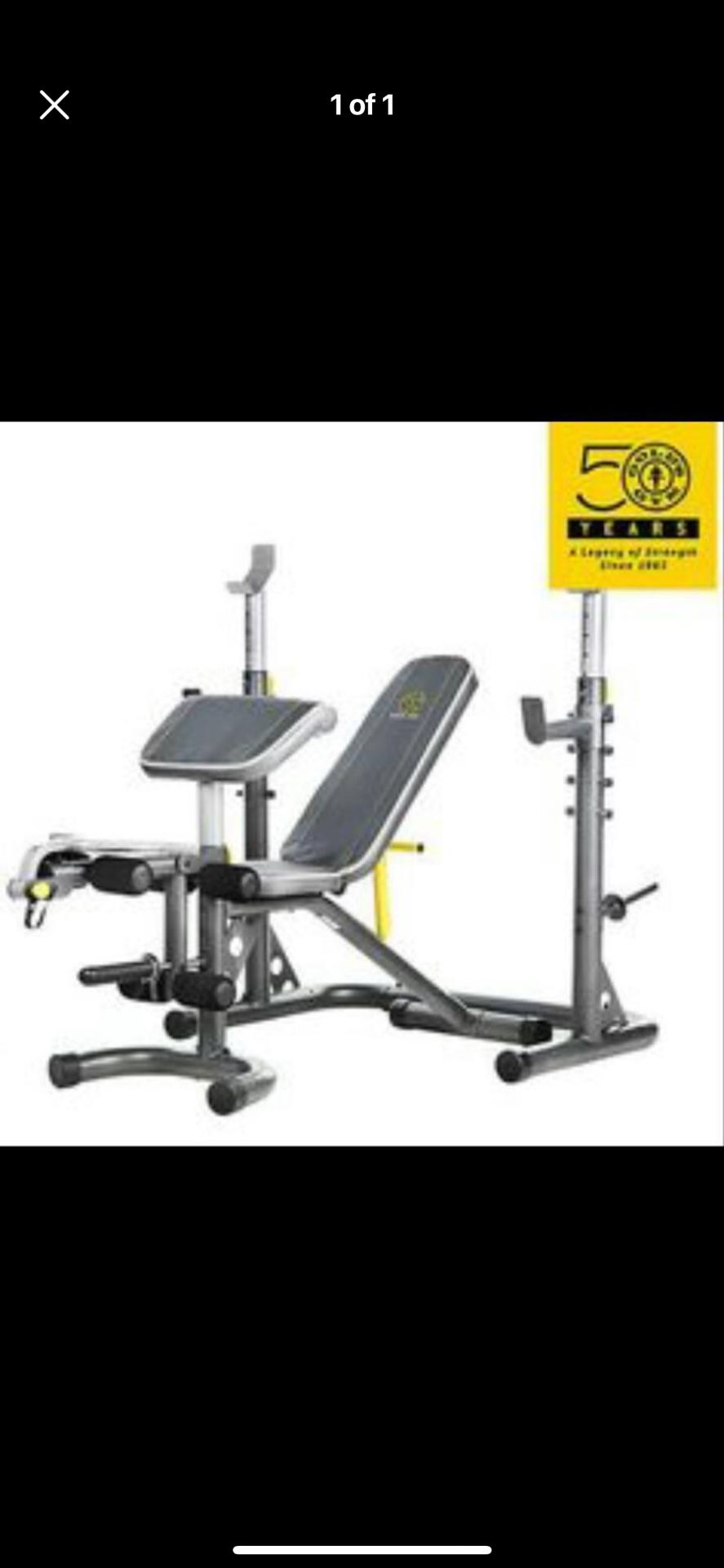 Golds Gym XRS 20 Weight Bench 