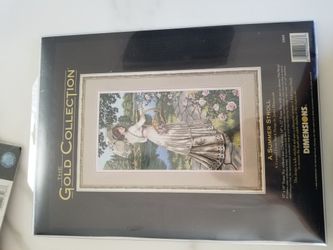 A Summer Stroll No 3868 by James Hemsworth, Dimensions Counted Cross Stitch Kit