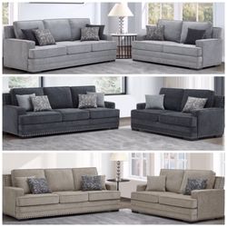 2pcs Sofa Set 