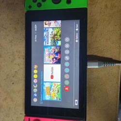 Nintendo Switch OLED  Pink & Green