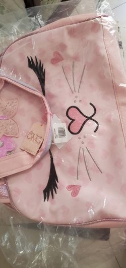 Little Girl Kitty Duffel Bag
