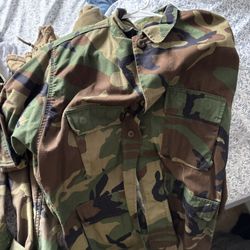 Army Woodland Camo Shirt