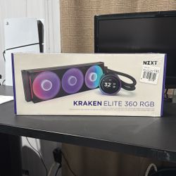 NZXT Kraken Elite 360 RGB AIO – LCD Screen – Brand New Sealed
