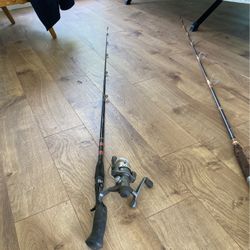Fresh Water Fishing Rod And Reel