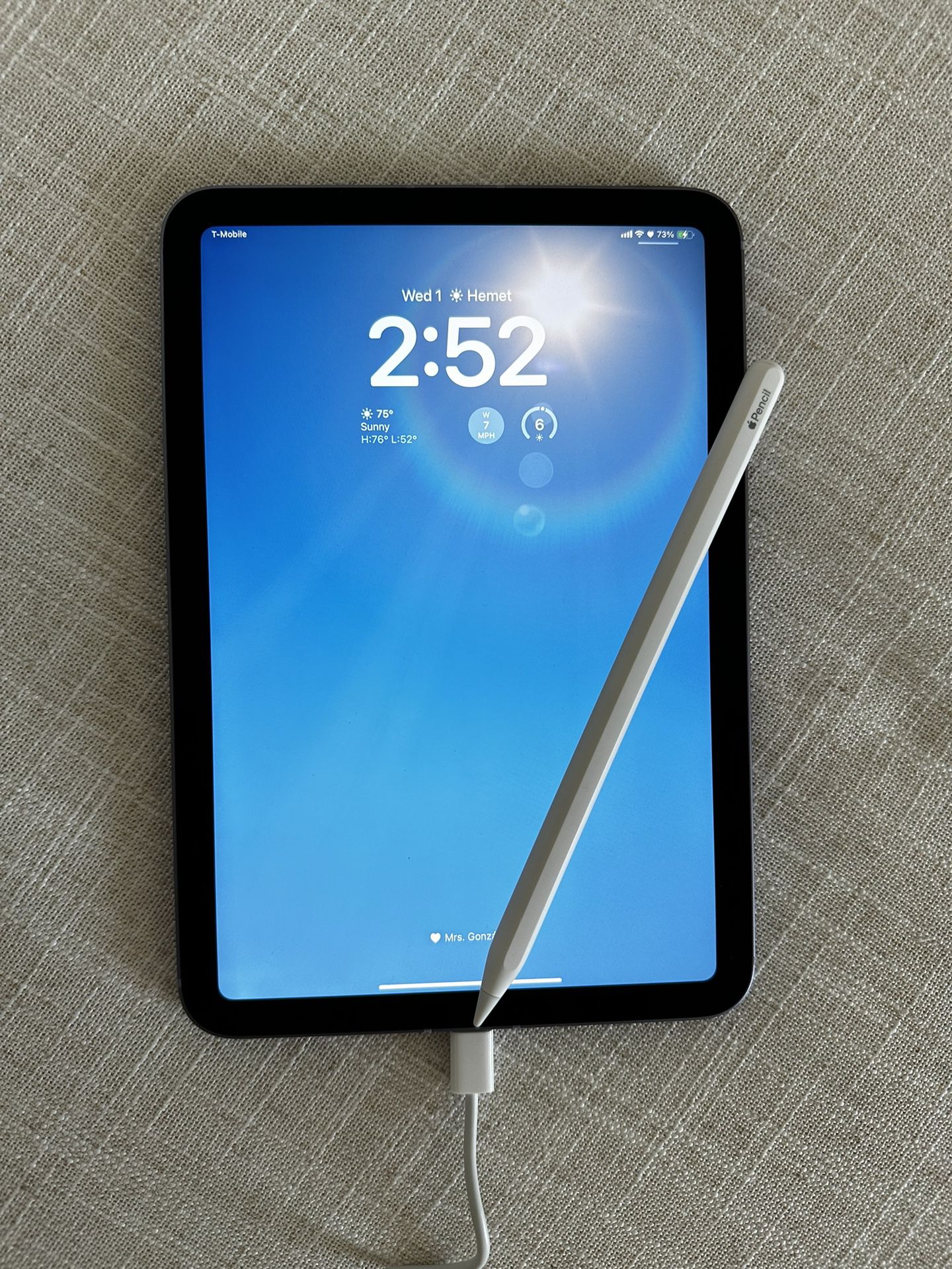 iPad Mini 6th Gen Purple & Apple Pencil