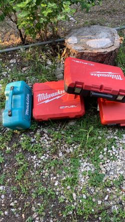 Milwaukee and makita empty case