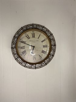 Kirkland Metal Roman Wall Clock
