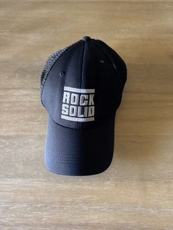 Rock Solid Embroidered Trucker Hat