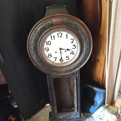 Super Old Antique Grandfather Clock 