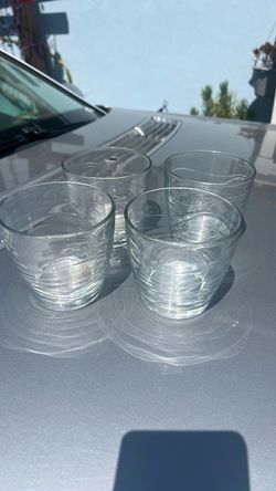 14 glasses (4 short) (1 medium) 9 tall
