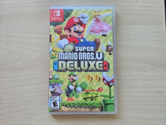 Nintendo Switch Game  - New Super Mario Bros U Delux