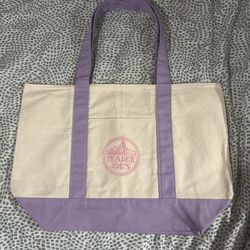 Trader Joe’s Lavender Tote Bag