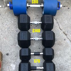 Dumbbells Nice Solid Weights Workout Equipment 