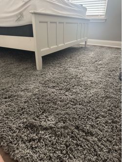 Grey Shag Rug