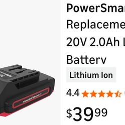 PowerSmart 20v Batteries 