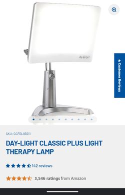 Day-Light Classic Plus Light Therapy Lamp