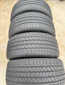 255-45R19 Continental tires set of 4 en perfecta condición 80%life