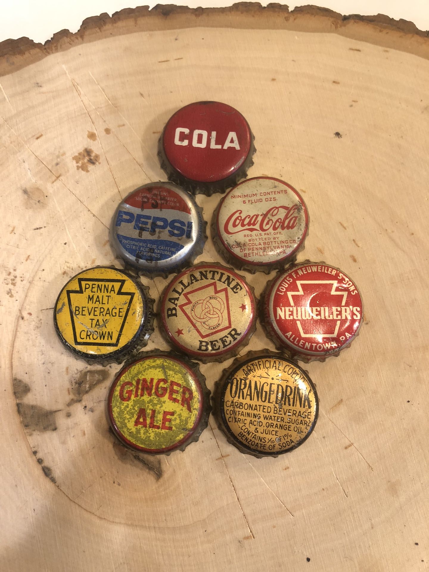 Vintage Bottle Caps